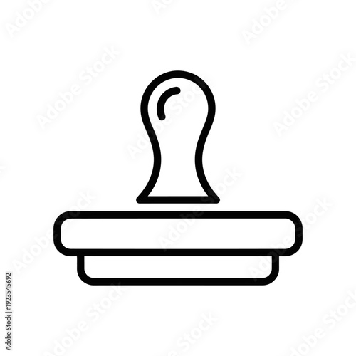 Clean and modern vector illustration of a single black coat hook, isolated on a white background, ideal for design projects and commercial use.