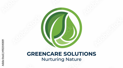 This logo presents a harmonious design of leaves, representing nurturing care for nature and promoting eco-friendly solutions in gardening and environmental sustainability.