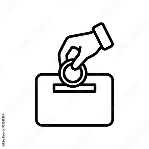 Minimalist vector illustration of a digital security lock with a key, symbolizing cybersecurity, data protection, and privacy in a clean, modern design.