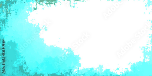 Vector Abstract Watercolor Texture A vibrant and abstract watercolor texture, featuring a wash of cerulean and jade hues, creating a versatile and artistic background.