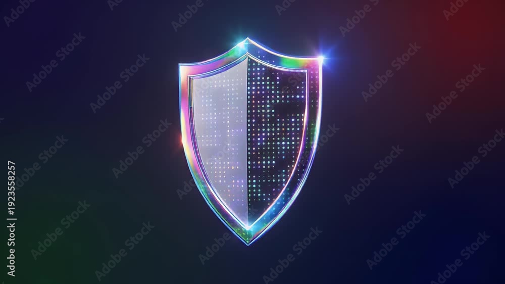 custom made wallpaper toronto digitalShield Digital Protection Symbol Glowing Futuristic Cyber Security Concept