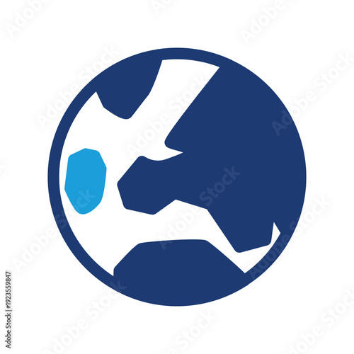 Europe continent colored icon vector design good for web or mobile app