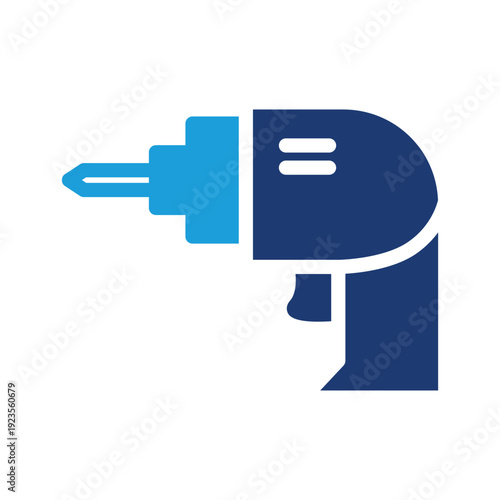 drill colored icon vector design good for web or mobile app