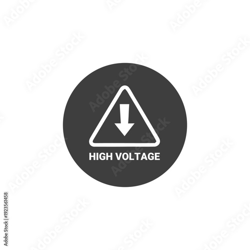 High Voltage Warning Icon – Electrical Hazard Symbol Free Download High Voltage Warning Icon – Electrical Hazard Symbol - GFXLoad