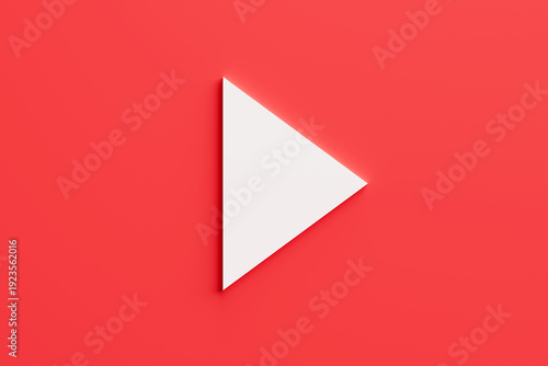 White play symbol representing video streaming concept Free Download White play symbol representing video streaming concept - GFXLoad