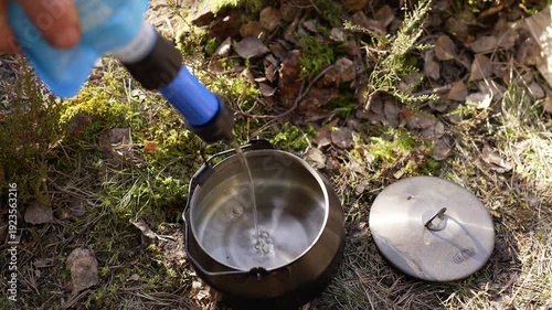 Wallpaper Mural Water filtered from a lake in the Nature Torontodigital.ca