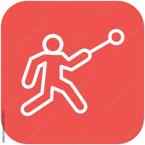 Hammer Throw Icon