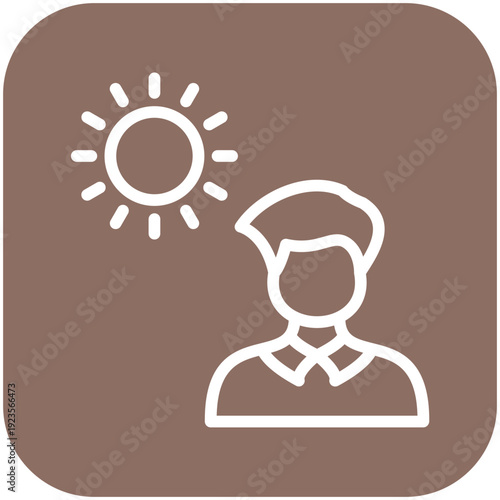 Sun Exposure Icon