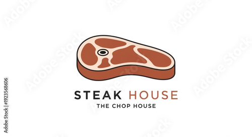 Grilled Steak Illustration for Steak House.