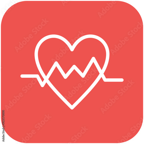 Elevated Heart Rate Icon
