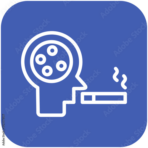 Tobacco Addiction Icon