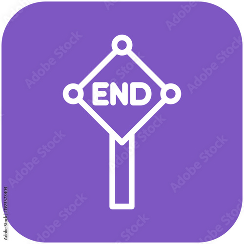 Dead End Icon