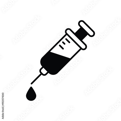 Syringe  vector icon