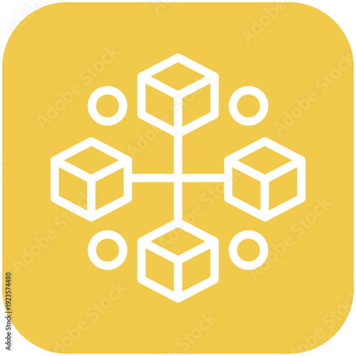 Blockchain Protocol Icon