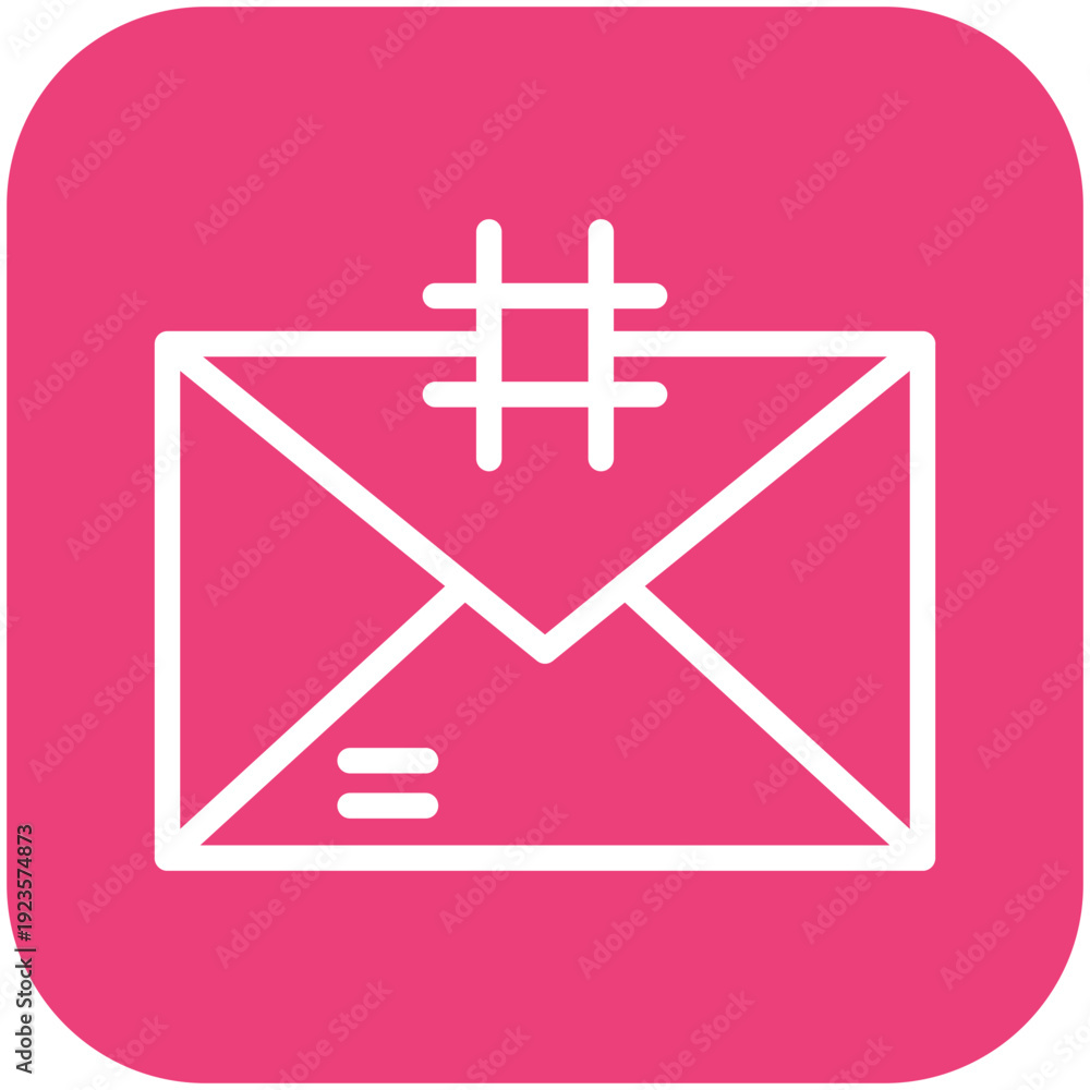 Obraz premium Hash Icon