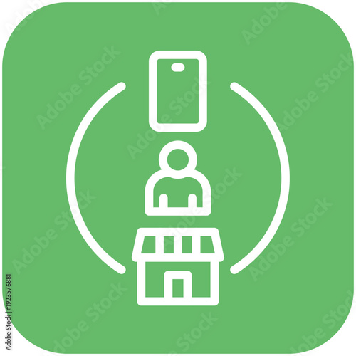 Omnichannel Merchandising Icon