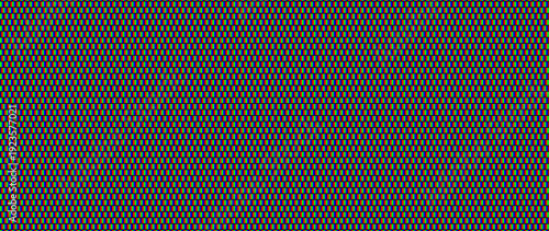 Macro LED Panel Texture with Precise RGB Dot Matrix Alignment and High Resolution LCD Screen Surface for Futuristic Tech Overlay. Vector Illustration.