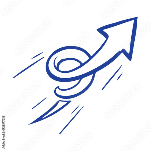 Speedy Growth Arrow Icon