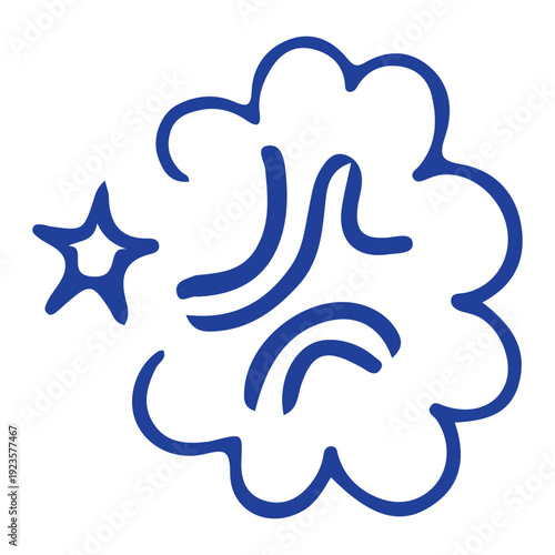 Clean Scent Cloud Icon