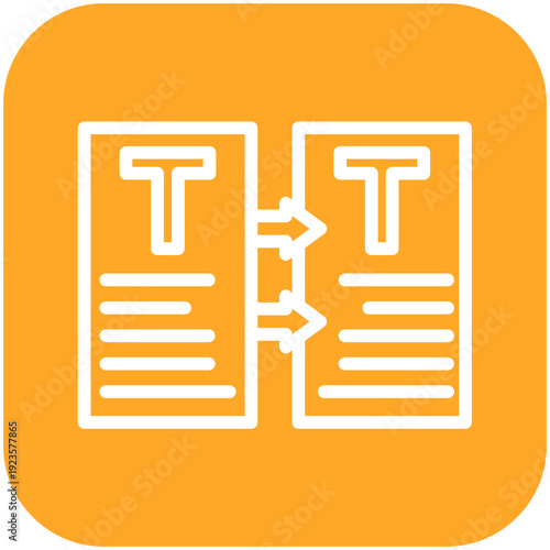 Sentence Length Icon