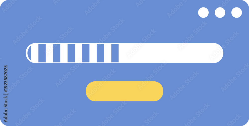 Obraz premium Progress Bar Loading Screen