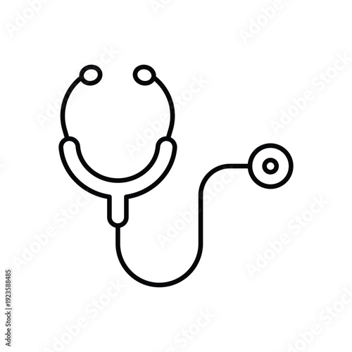 Stethoscope  vector icon