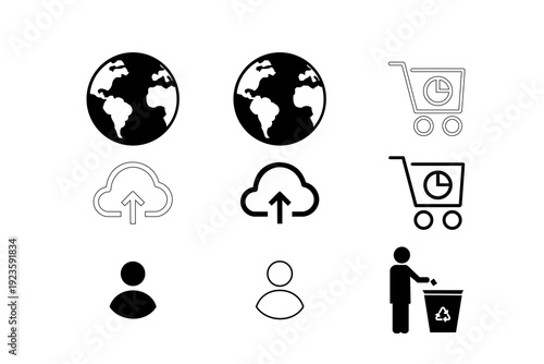 This premium business icon collection is designed for modern UI/UX design, corporate presentations, mobile apps, website interfaces, and digital product development. Featuring a clean minimal style wi