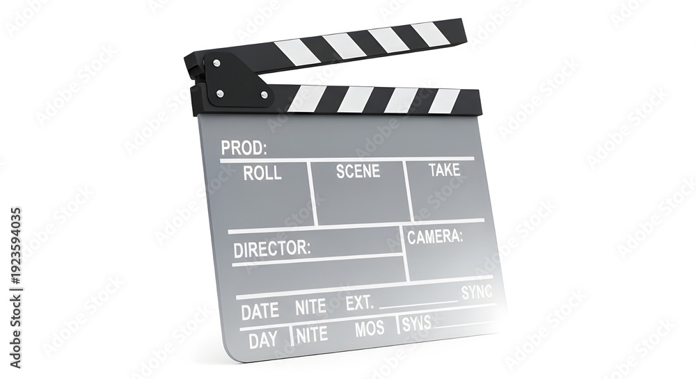 Fototapeta premium A clapperboard for film production