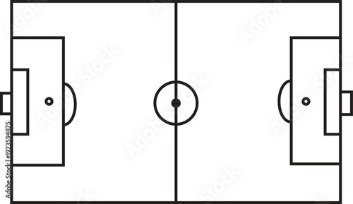 Soccer Game Tactics Strategy Hand Drawn Illustration. Football Play Tactics Diagram Sketch Style