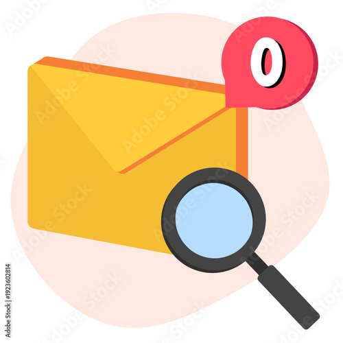 No Messages Empty Chat Conversation Illustration