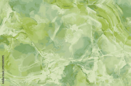 Green Marble Texture Background - Abstract Jade Stone with Mineral Veins
