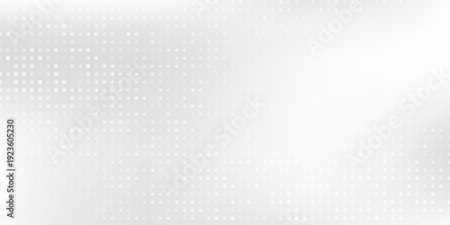 Modern rectangle dot grey background poster with dynamic. technology network art abstract modern