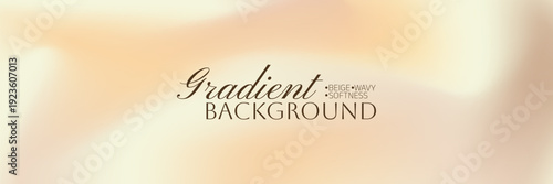 Abstract beige background with fluid gradation and soft texture, silky gradient curves in beige palette, premium off vibe with smooth gradation and gradient.