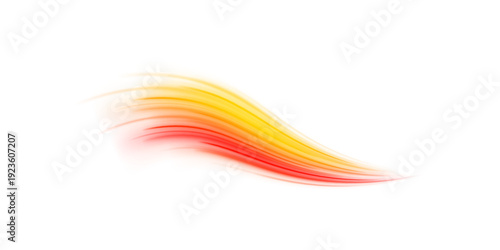 Red and orange neon lines sweep diagonally across the PNG canvas. Glowing streaks and sparks highlight speed. Ideal overlay for futuristic motion graphics.