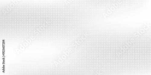 Rectangle dot grey background poster with dynamic. technology network modern