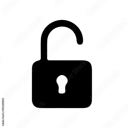 Unlocked Padlock Icon
