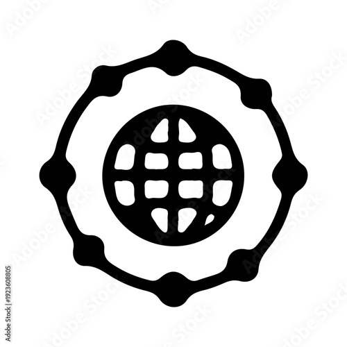 Global Network Connection Icon