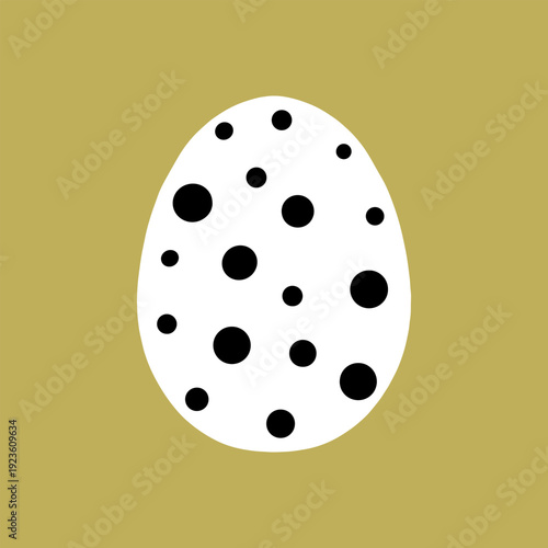 Easter egg icon. Illustration of Spring or Easter. Perfect for banner, postcard, poster, party and other decorations.
