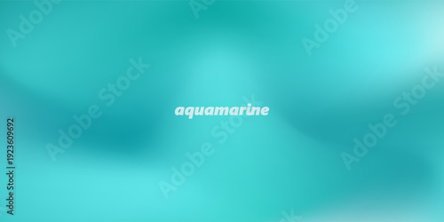 Aquamarine liquid gradient vector background