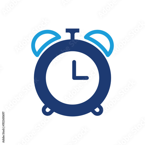 wecker clock, alarm clock colored icon vector design good for web or mobile app