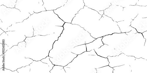 Natural Cracked Ground Texture Background – Subtle Dry Soil Pattern for Environmental Design Use.