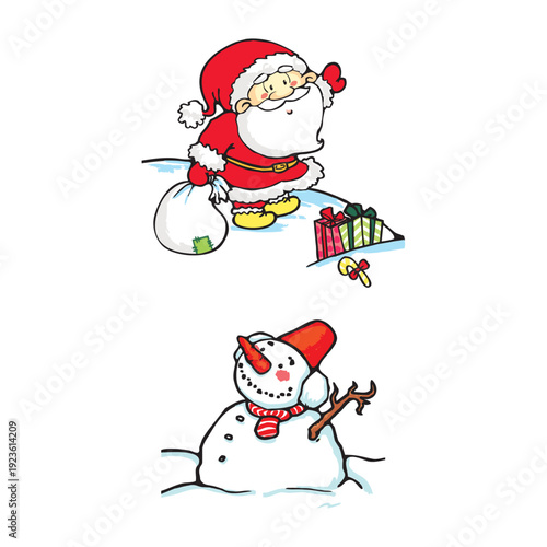 Make a Professional Santa Claus Stock Vector