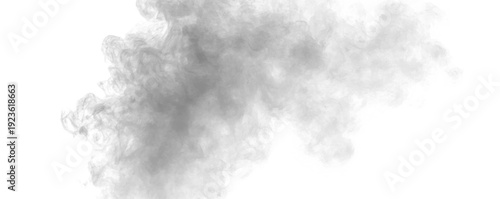 Dark smoke PNG swirls into twisting tendrils across the scene. Wispy layers enhance depth. Ideal overlay for horror, cinematic, or gothic designs.