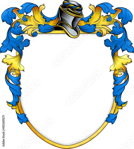A coat of arms or crest fam...