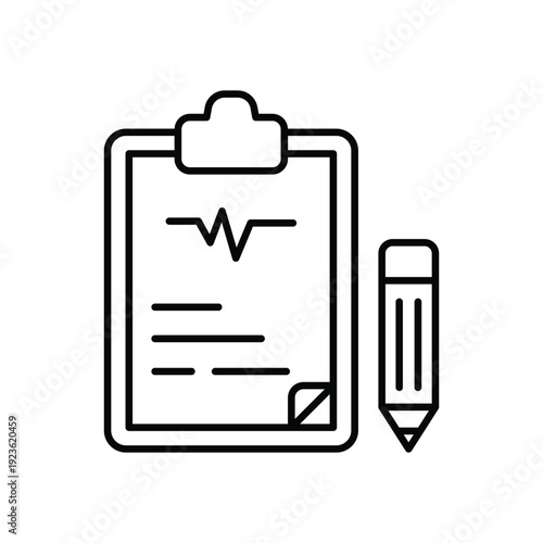 Diagnosis  vector icon