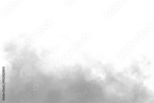White smoke PNG tendrils twist in thin, ghostlike spirals. Transparent layers create ethereal movement. Perfect overlay for mystical, fantasy, or horror designs.