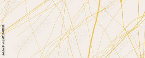 Gold Kintsugi crack pattern on whitish background
