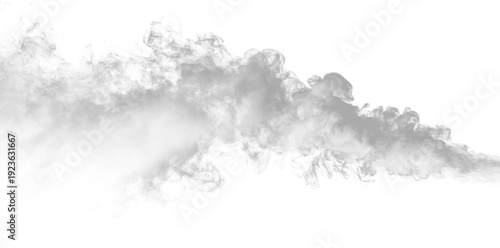 Dark smoke swirls with thick, curling tendrils. Transparent layers create dramatic depth. Perfect overlay for horror, gothic, or cinematic art.PNG