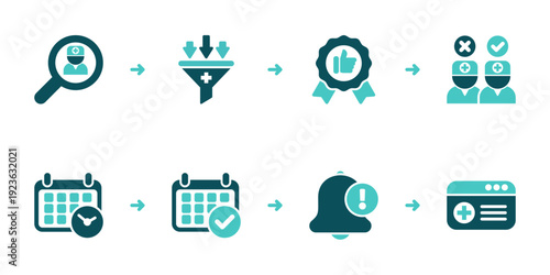 Appointment Slot Search Filter and Booking Workflow