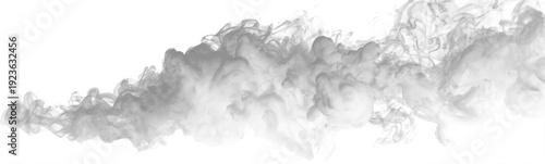 Wisps of white fog curl like soft cotton clouds. Transparent layers allow seamless compositing. Ideal overlay for creative or cinematic projects.PNG